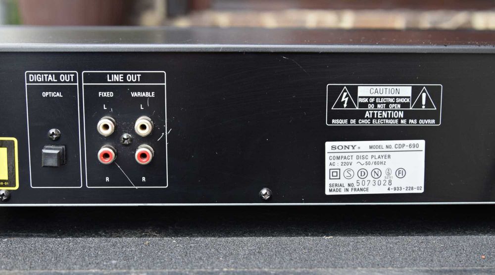CD Player Sony CDP-690
