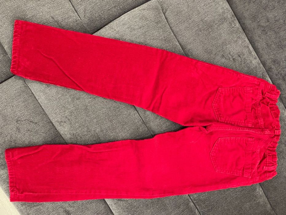 Детски джински в червен цвят