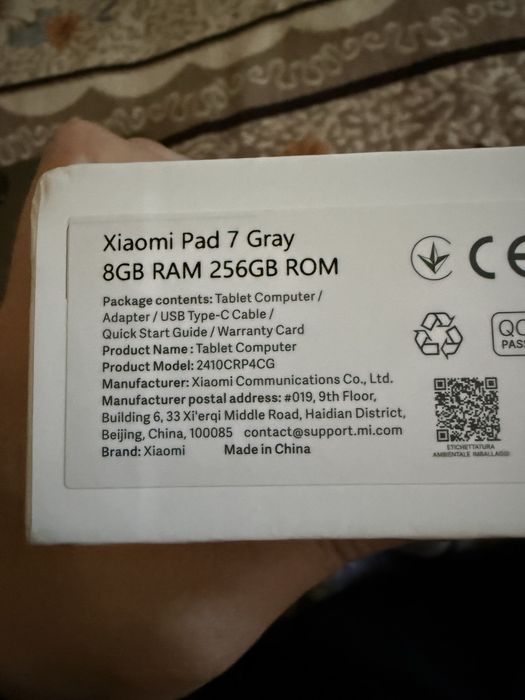 Продам планшет Xiaomi Pad 7