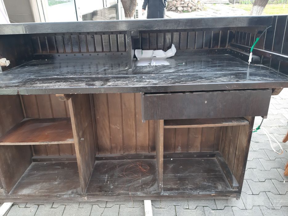 Барная стойка из нат дерево