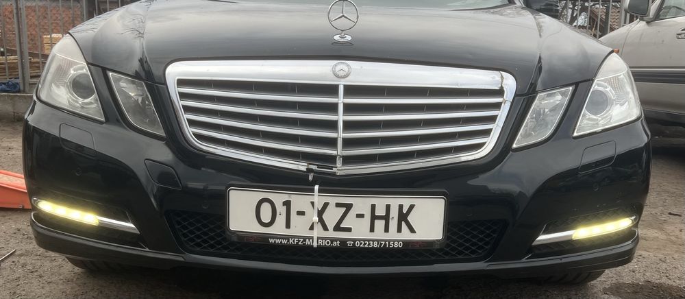 Предна броня w212 Avantgarde оборудвана