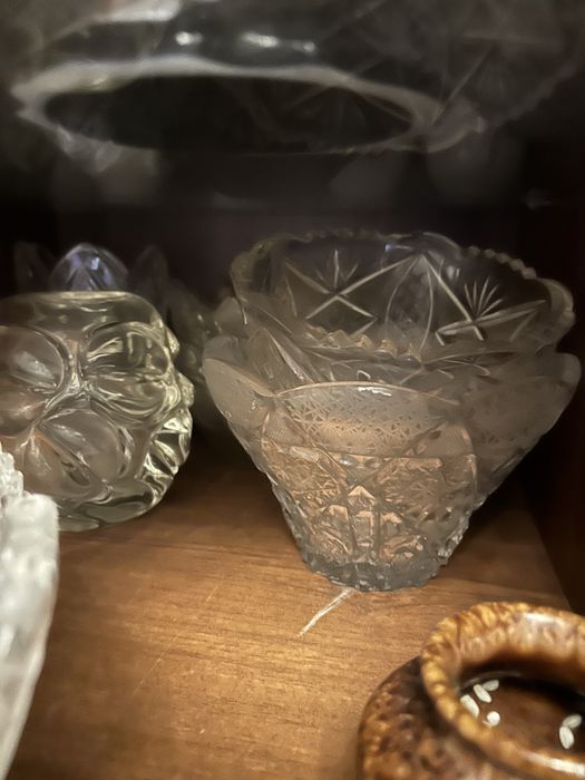 Вазы (хрусталь, фарфор, стекло) разные