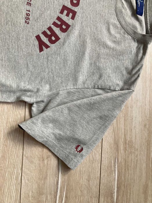 Fred Perry мъжка сива тениска размер L