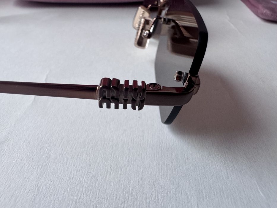 Ochelari de soare Miu Miu Rectangle-Rimless SUMB50 52-20 140, Noi
