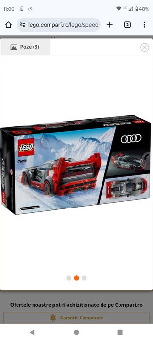 Lego Speed Audi S1 Etron