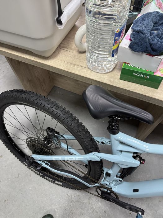 bicicleta full suspension cube stereo