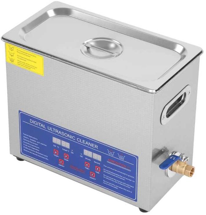 6л Ултразвукова дигитална почистваща вана Гаранция 2г