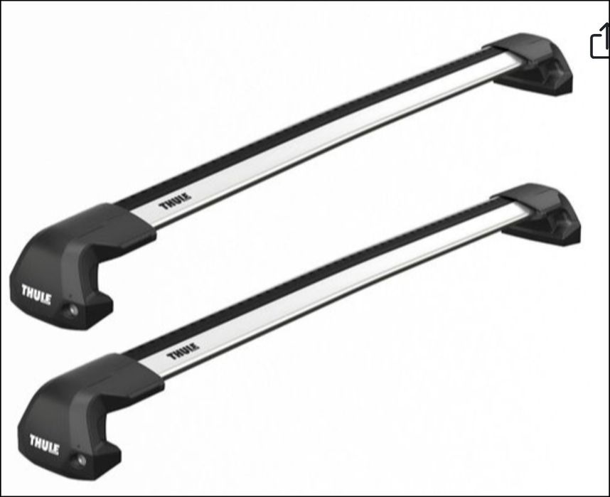 Bare transversale aluminiu in puncte fixe reglabile THULE Wingbar Edge Passat Audi Toyota Avensis