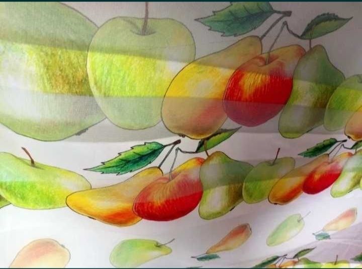 Занавеска штора Новая на кухню - 2 метра ширина