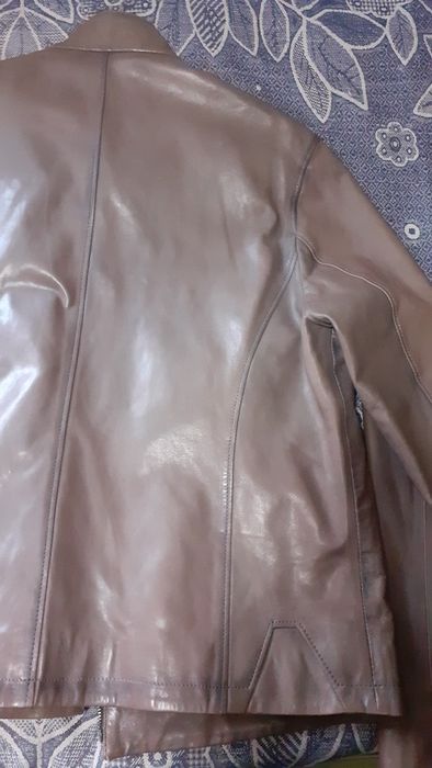 Куртка кожаная мужская