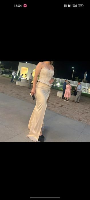 Rochie de seara din doua bucăți