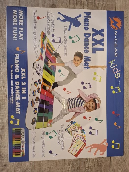 Covoras interactiv pian N-Gear, 2 in 1, Multicolor