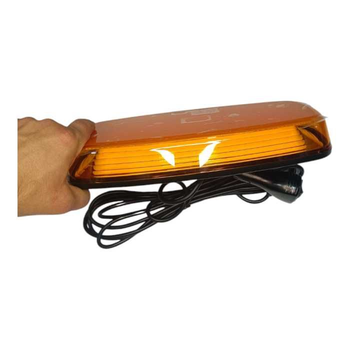 Mini Rampa Girofar Led Portocalie 12-24v E-Mark