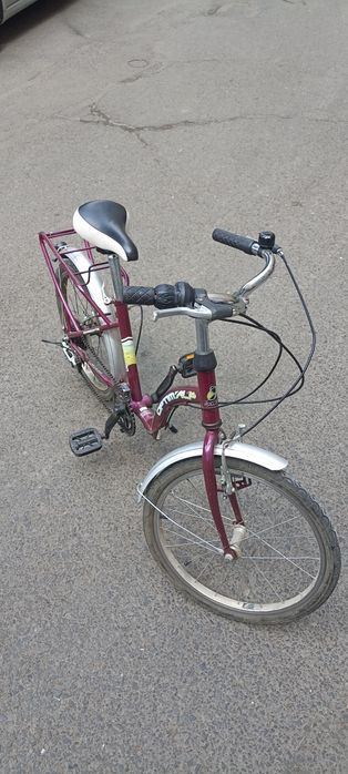 Vand bicicleta copii, roti 20'', roti ajutatoare