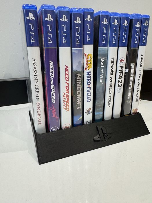 Стойка за playstation игри побираща 10 игри