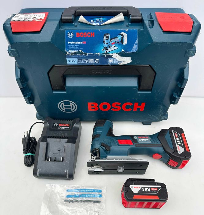 BOSCH GST 18V-Li S - Aкумулаторен прободен трион 2x18V 4.0Ah като нов!