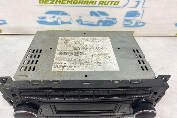 CD player Jeep Patriot 1  [din 2007 pana  2010] seria