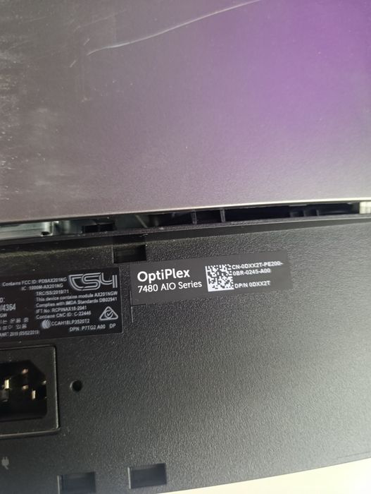 Dezmembrez Dell optiplex 7480 AIO placa baza cooler sursa cooler capac