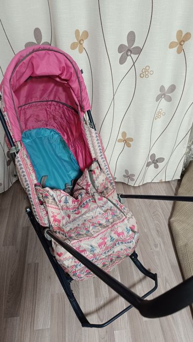 Коляска санки ника