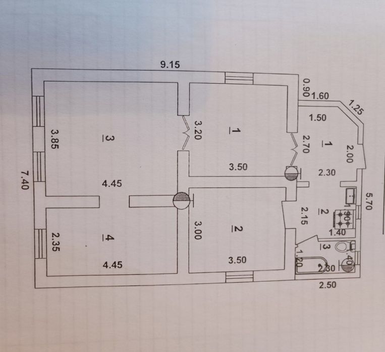 м.Дустлик (Чкалова) Дубовая 4 сотки 5 комнат