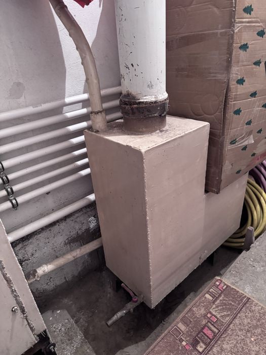 Печки газовая и дровами