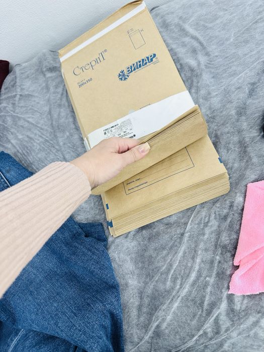 Продам крафт пакеты 200/350