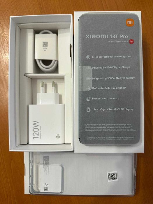 Telefon Xiaomi 13T Pro 5G cu 12 GB RAM și 512 GB memorie, bypass activ