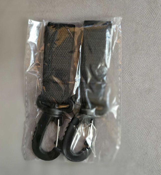 Чанта за количка в тъмносин цвят + кукички за закачане на дръжката