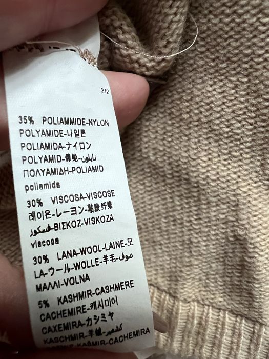 Poncho din lana United Colour of Benetton