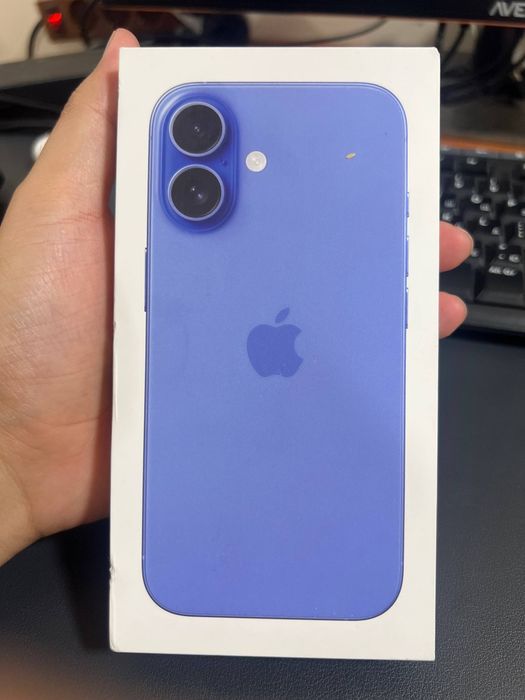 iPhone 16 новый, очилмаган