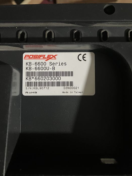 Программируемая клавиатура Posiflex KB-6600U-B