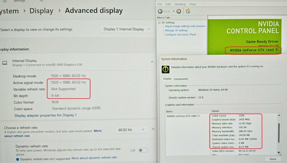 MSI GL63/NVIDIA GTX 1660ti 6GB/Core i7 8750H/16GB RAM/256GB SSD + 1TB