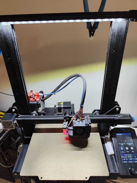 3D printer /принтер/ Creality Ender 3 V2 - сериозно ъпгрейднат