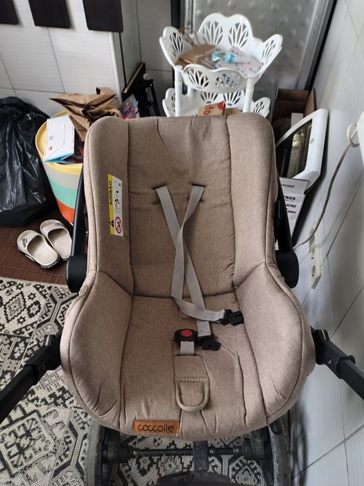 Carucior 3 in 1 ultracompact Coccolle Ravello Safari Beige, Bej