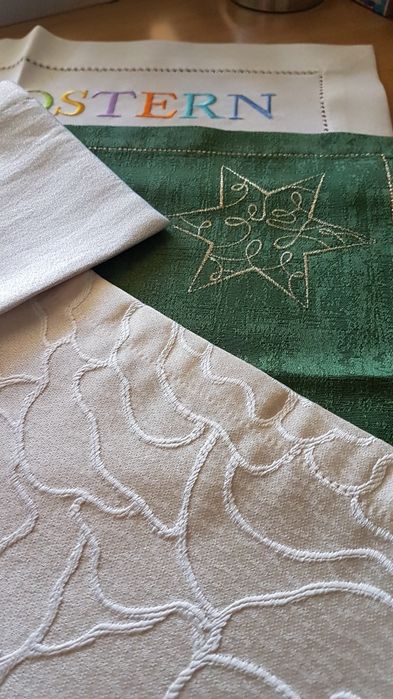 3Покривки за маса или студено сервиране