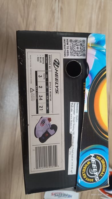 Adidas heelys cu 2 roti
