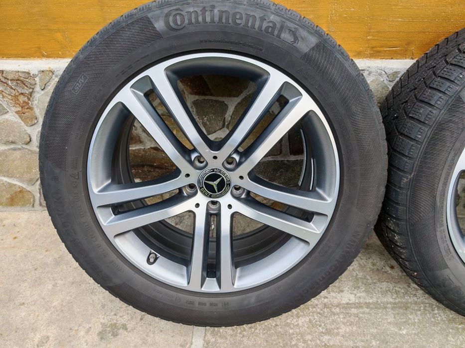 Jante Mercedes GLE r20 cu cauciucuri de iarna