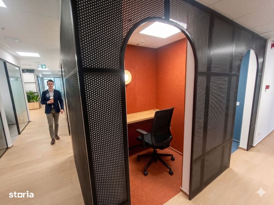 Birou Premium cu servicii complete pentru 4 persoane Victoria Center