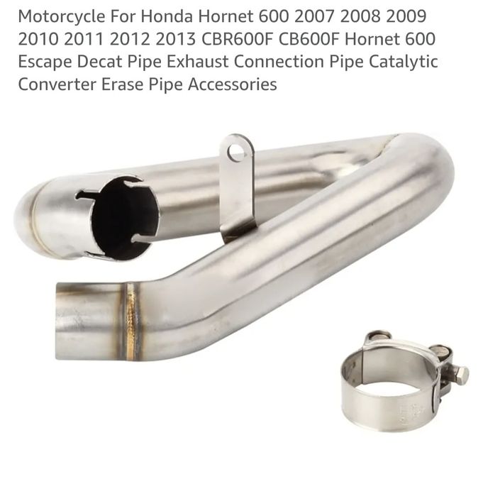 Honda HORNET PC41 Exhaust Cat Eliminator ...eliminare catalizator( pastrare toba originala)