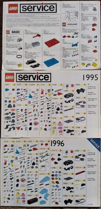 Лего ретро каталози и брошури