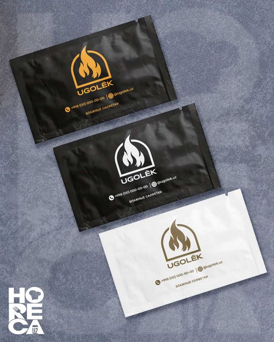 Брендированные Влажные салфетки с лого Vlajniy Salfetka logo bilan