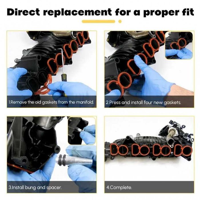 Тапи за вихрови клапи за BMW N47 2.0D