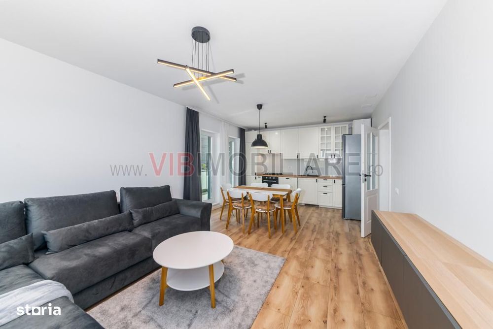 3 camere 94m2 bloc 2025 langa metrou Straulesti