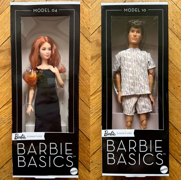 Куклы Barbie и Ken Basics 4 и 10. Барби и Кен Бэйсикс (по 25 тыс)