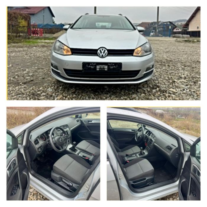Vw Golf 7 diesel euro 6 din 2015, 1.6 tdi 110 cai