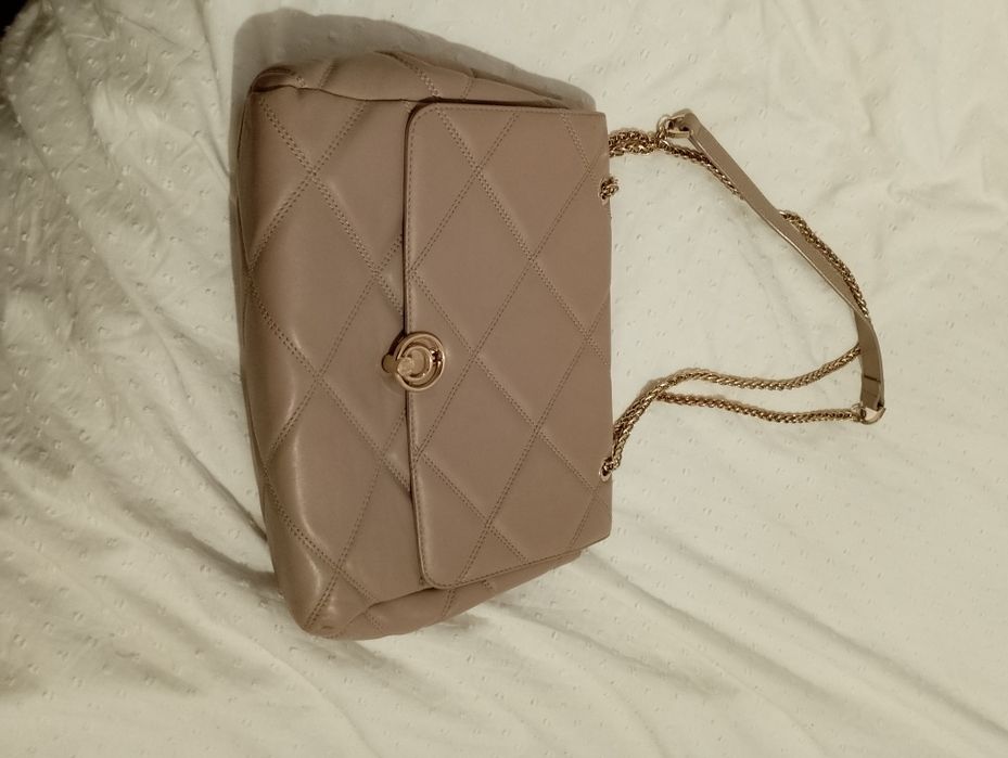 Geantă Musette piele naturala