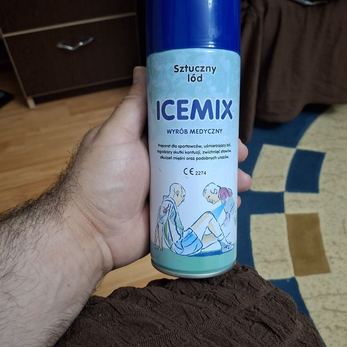 Vând spray cu gheață cu rol de anestezic