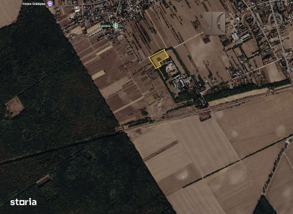 Teren | 15.744 mp | Gradistea, Ilfov | Oportunitate Dezvoltare