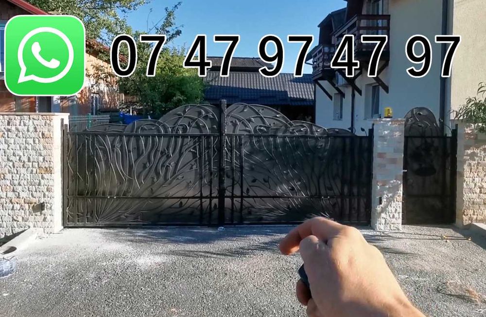 Automatizari porti BFT premium telecomanda aplicatie montaj Satu Mare