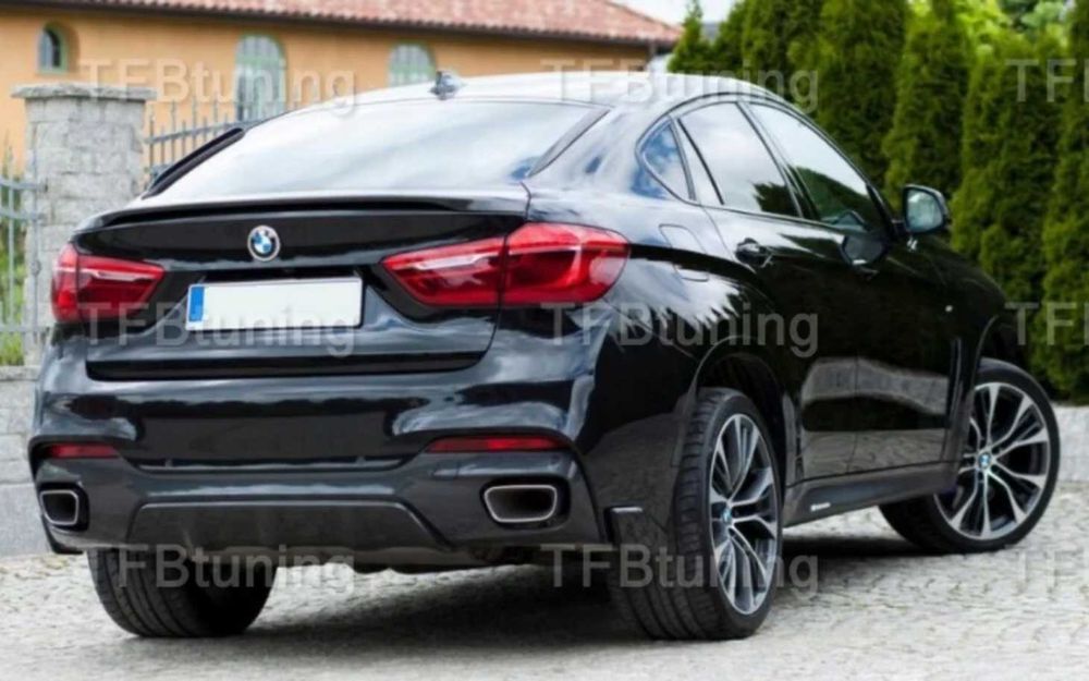 Prelungire difuzor spoiler tuning sport bara spate BMW X6 F16